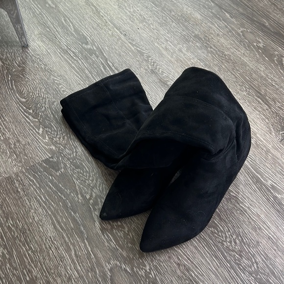 Steve Madden Over the Knee Block Heel Boots, 10 - Picture 3 of 4